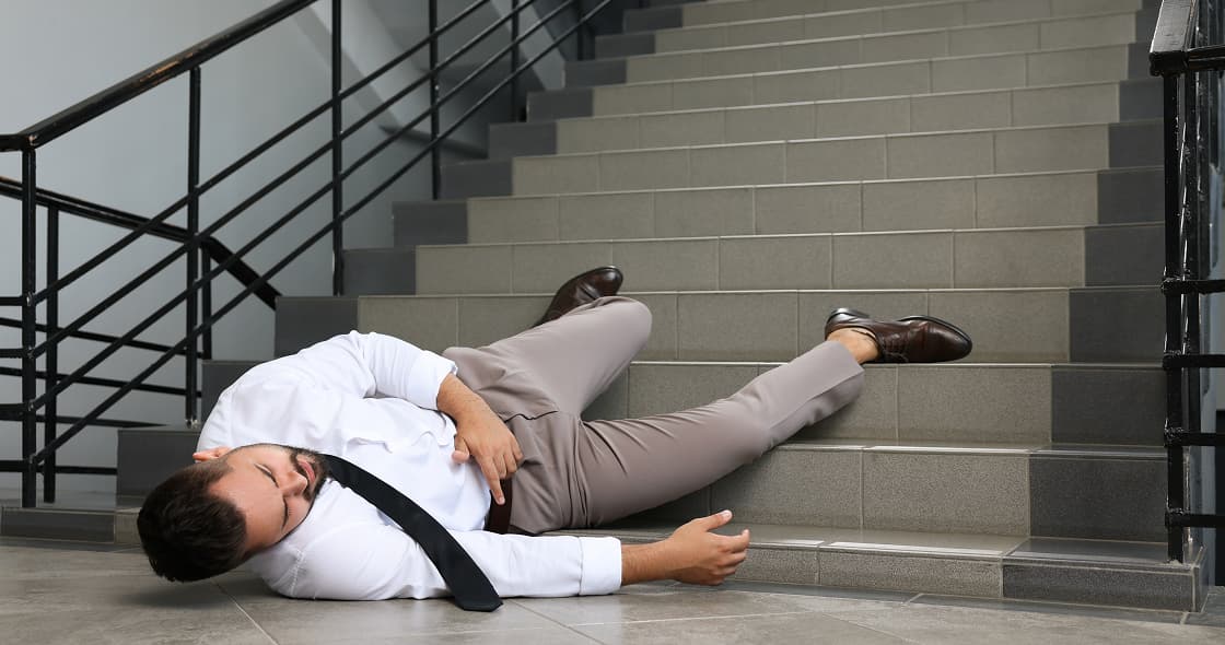 fallen man